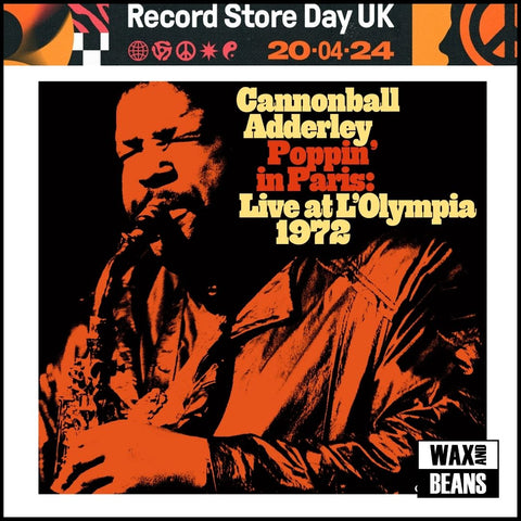 Cannonball Adderley - Poppin in Paris: Live at the Olympia 1972 (1LP) (RSD24)
