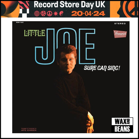 Joe Pesci - Little Joe Sure Can Sing! (Clear with Orange Swirl Vinyl) (RSD24) SLIGHT CORNER DINK TO THE TOP LEFT OF THE SLEEVE