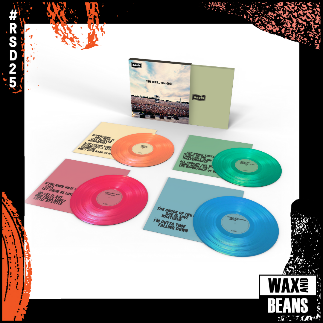 Oasis - Time Flies… 1994 - 2009 (4LP Coloured Vinyl) (RSD25) – Wax