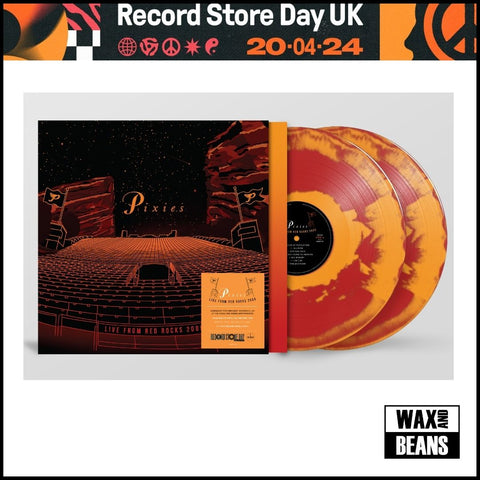 Pixies - Live From Red Rocks 2005 (2LP Orange Marbled Vinyl) (RSD24) SLIGHT CORNER DINK TO THE SLEEVE