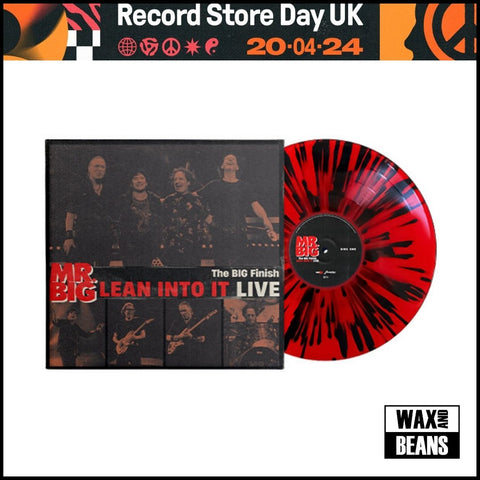 Mr.Big - The Big Finish - Lean Into It Live (Black & Red Splatter Vinyl) (RSD24)