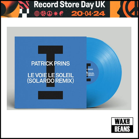 Patrick Prins - Le Voie Le Soleil (12" Transparent Blue Vinyl) (RSD24)