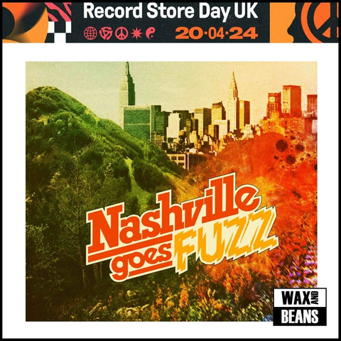 Various Artists - Nashville Goes Fuzz (Random  ‘City Of Sin’ Neon Orange or ‘Midnight Mayhem’ Black Vinyl) (RSD24)