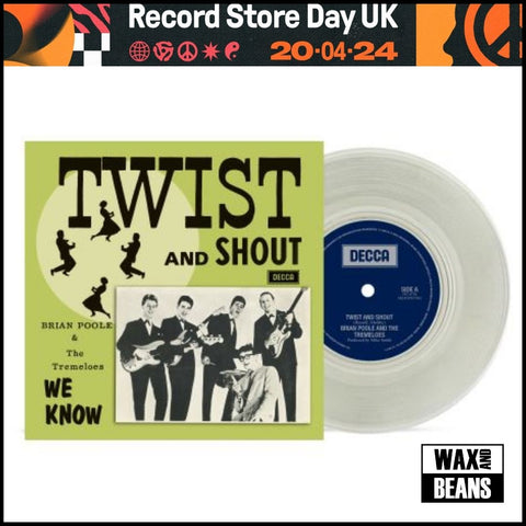 Brian Poole & The Tremeloes - Twist & Shout (7" Clear Vinyl) (RSD24)