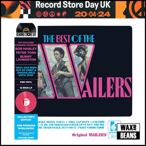 The Wailers  - The Best Of The Wailers (Pink Vinyl) (RSD24)