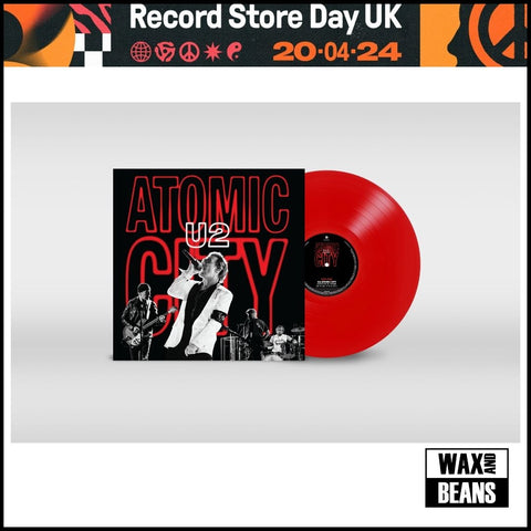 U2 - Atomic City - Live from Sphere (10" Transparent Red Vinyl) (RSD24)