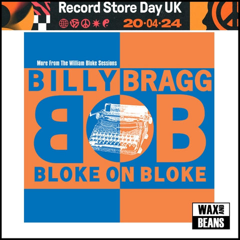 Billy Bragg - Bloke On Bloke (Orange & Blue Split Vinyl) (RSD24)