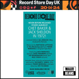Chet Baker & Jack Sheldon - Chet Baker / Jack Sheldon - The Lost Studio Album (1LP) (RSD24)