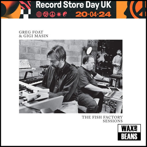 Greg Foat & Gigi Masin - The Fish Factory Sessions (Translucent Sky Blue Vinyl) (RSD24)
