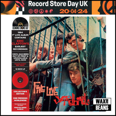 The Yardbirds  - 5 Live (Red Vinyl) (RSD24)