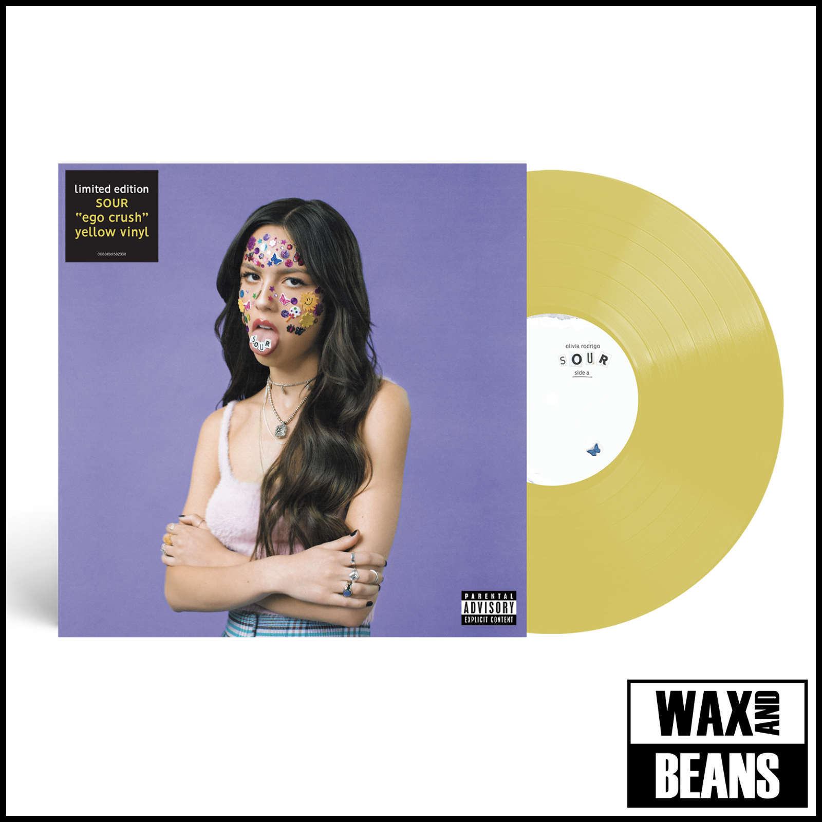 Olivia Rodrigo - SOUR (2026 Reissue) (Ego Crush Yellow Vinyl