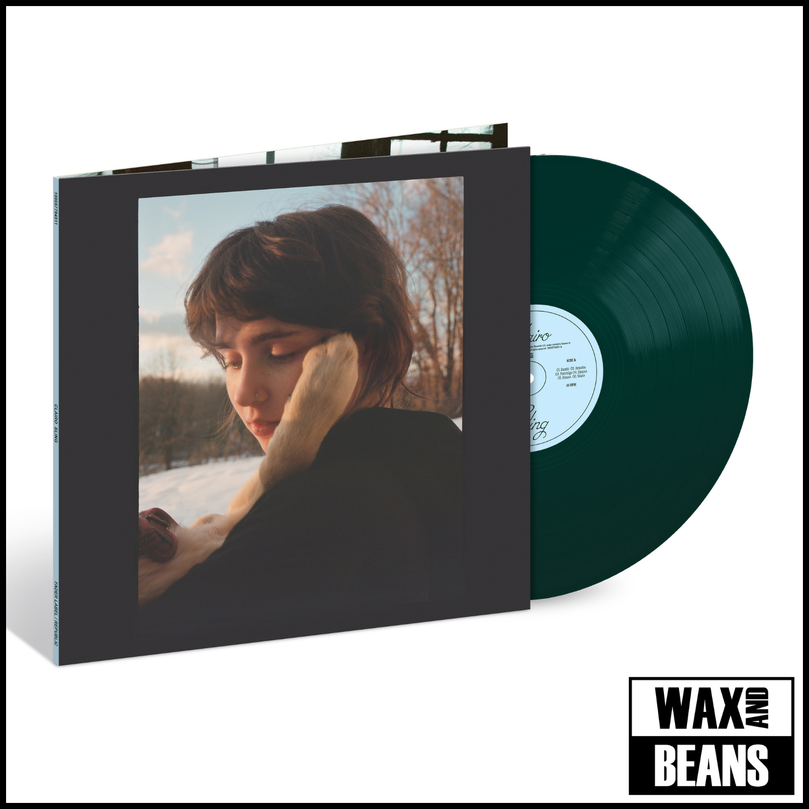 Clairo Sling レコード Clairo - Sling (5th Anniversary) (Indies Jungle Green Vinyl) – Wax