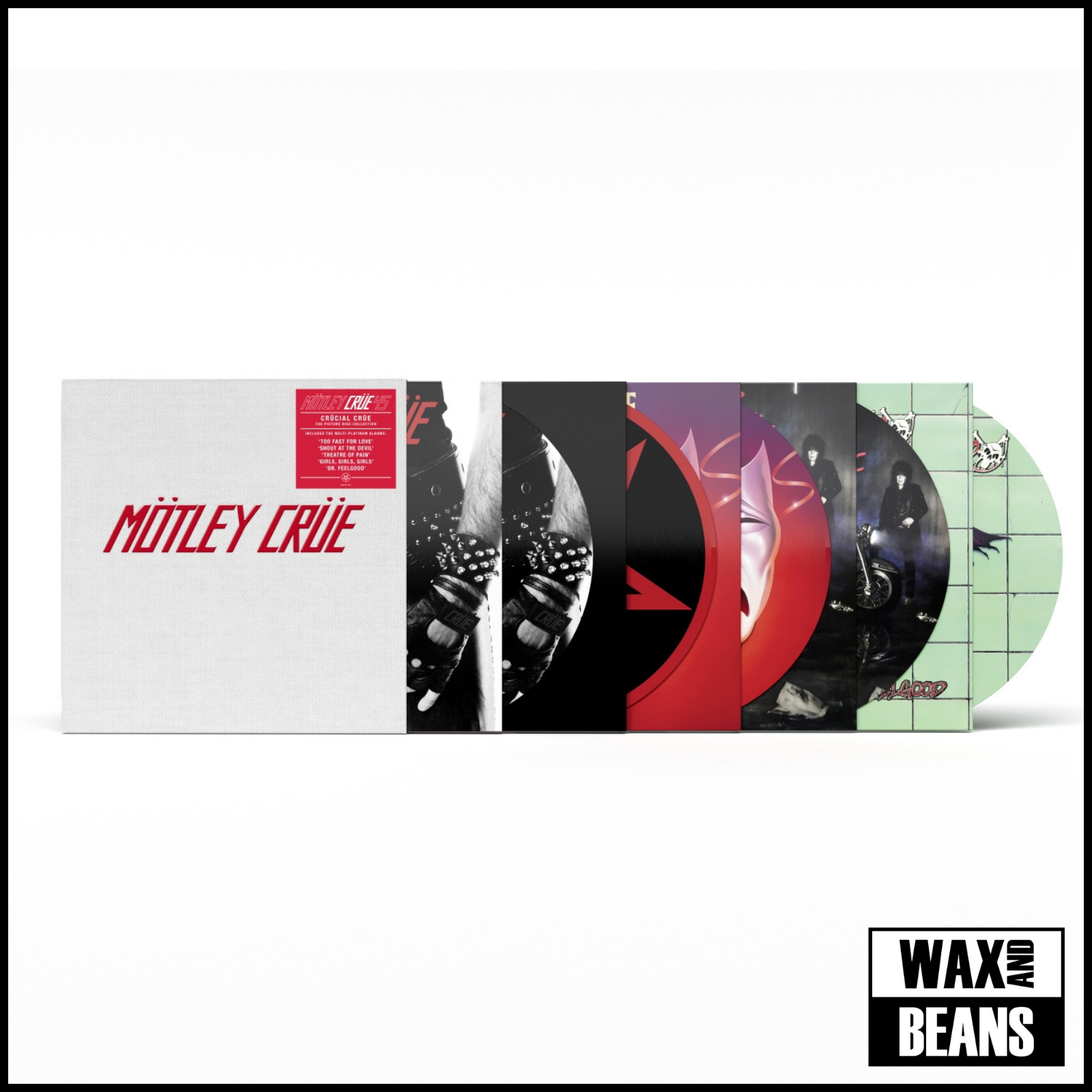 MÖTLEY CRÜE『Crücial Crüe』【未開封】 Mötley Crüe - Crucial Crue (45th Anniversary) *Pre-Order – Crash