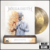 Megadeth - Megadeth (Limited to 300 Copies) (Now Spinning 025) (UK Exclusive "War Trophy" 2LP Gold Black Ice Marble Vinyl) (Hand Numbered Slice)