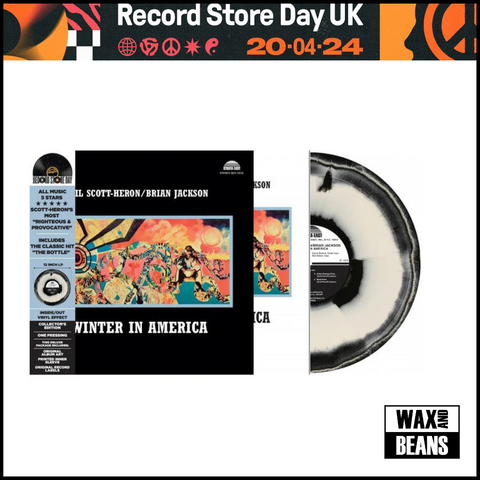 Gil Scott-Heron & Brian Jackson - Winter In America (Galaxy Black & White Vinyl) RSD24