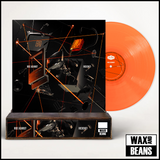 Rise Against - Ricochet (Neon Orange Vinyl) (Limited To 300 Copies) (Now Spinning 011) (Hand Numbered Magnetic Slice) + Wooden Block Display Stand