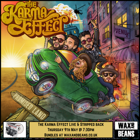 The Karma Effect - In Store Show + Album Signing - Ticket + Indies Coloured Vinyl - Thursday 9th May @ 7:30pm