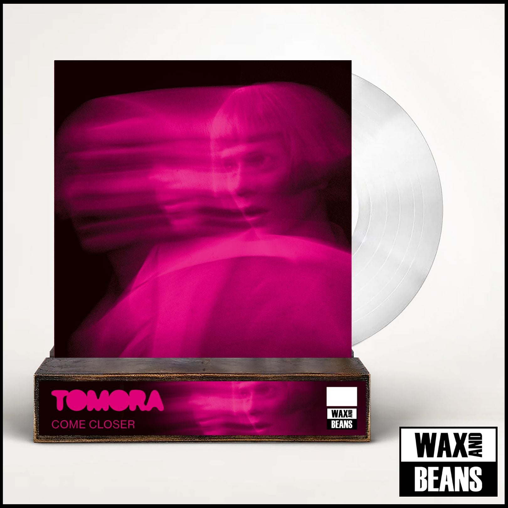 TOMORA - COME CLOSER (Now Spinning 029) (White Vinyl w/ Signed