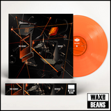 Rise Against - Ricochet (Neon Orange Vinyl) (Limited To 300 Copies) (Now Spinning 011) (Hand Numbered Magnetic Slice) + Wooden Block Display Stand