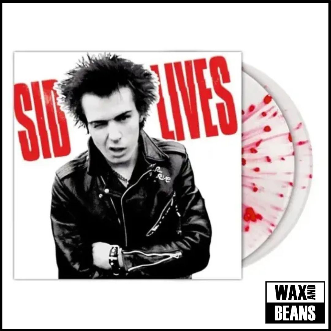 Sid Vicious - Sid Lives (2LP Blood-splattered White Vinyl) (BF25