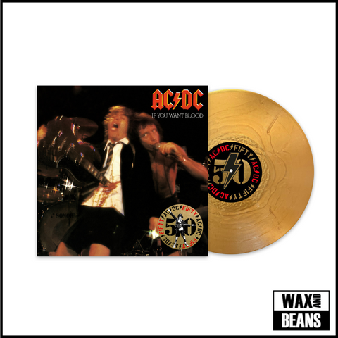 AC/DC - If You Want Blood You've Got It (50th Anniversary) (Gold Vinyl)