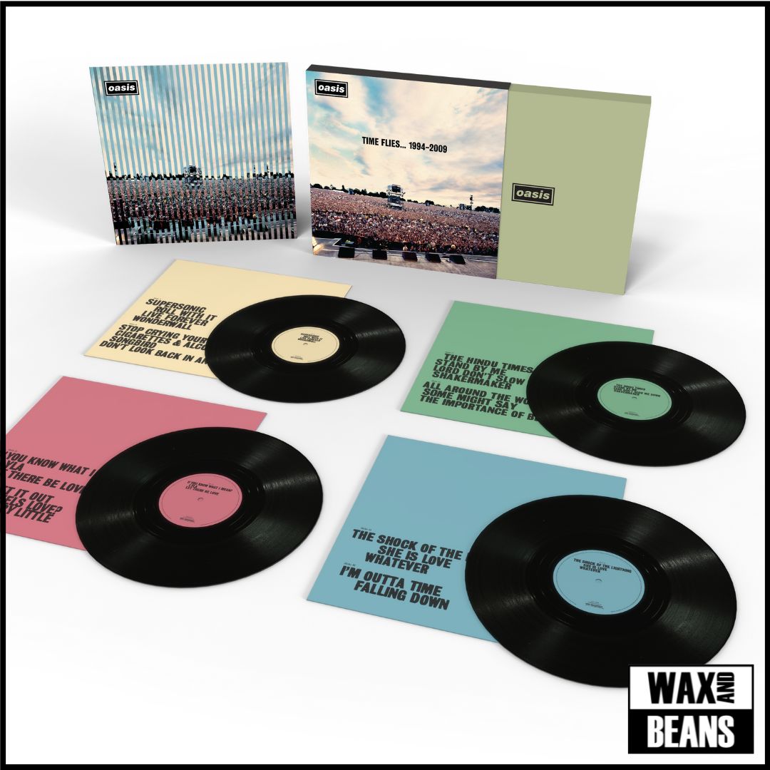Oasis - Time Flies… 1994 - 2009 (4LP + Print) – Wax and Beans