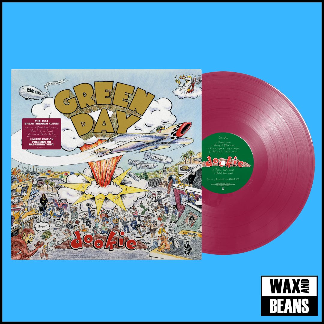 Green Day - Dookie (Raspberry Vinyl) – Wax and Beans
