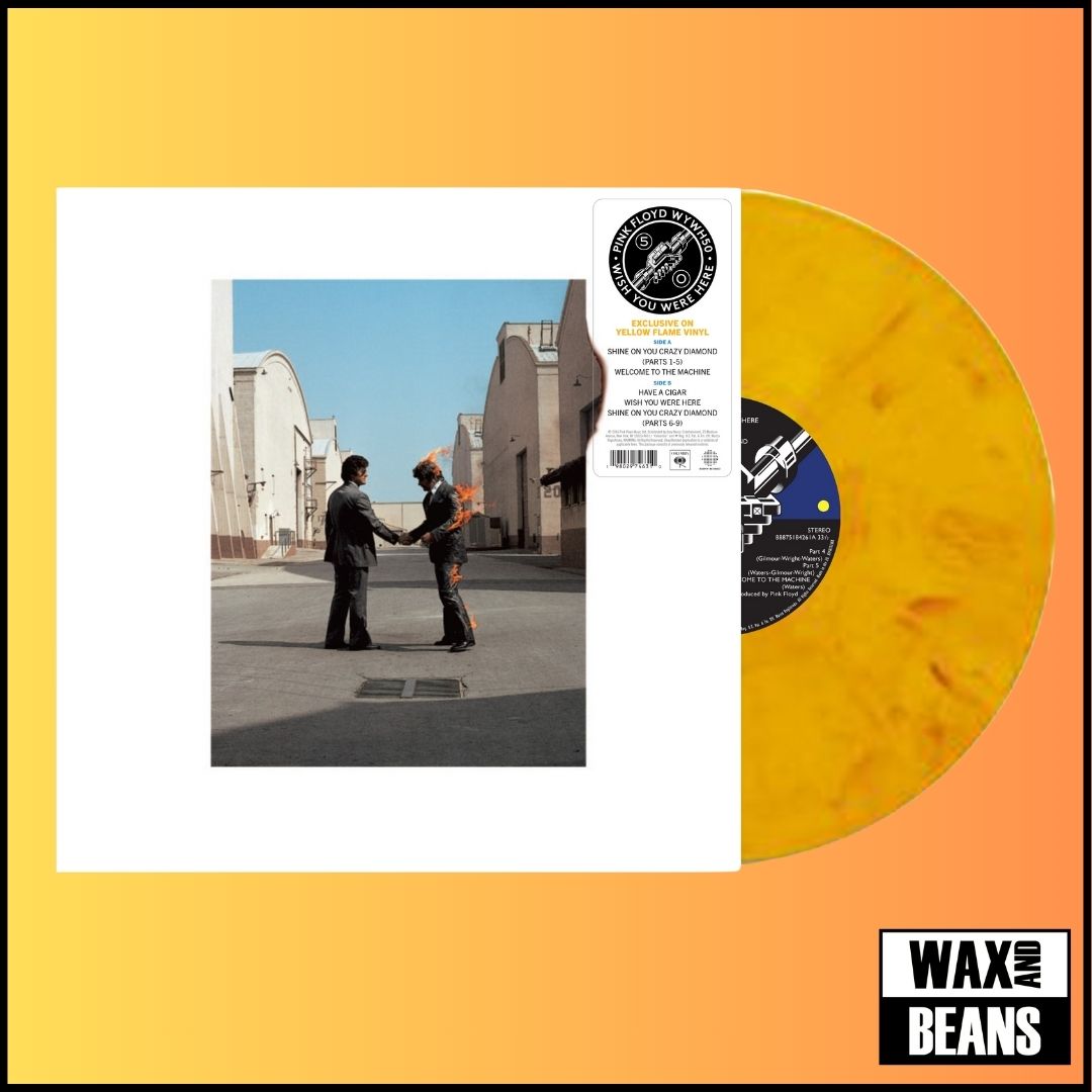 Pink Floyd - Wish You Were Here (50th Anniversary) (Yellow Flame Vinyl –  Wax and Beans