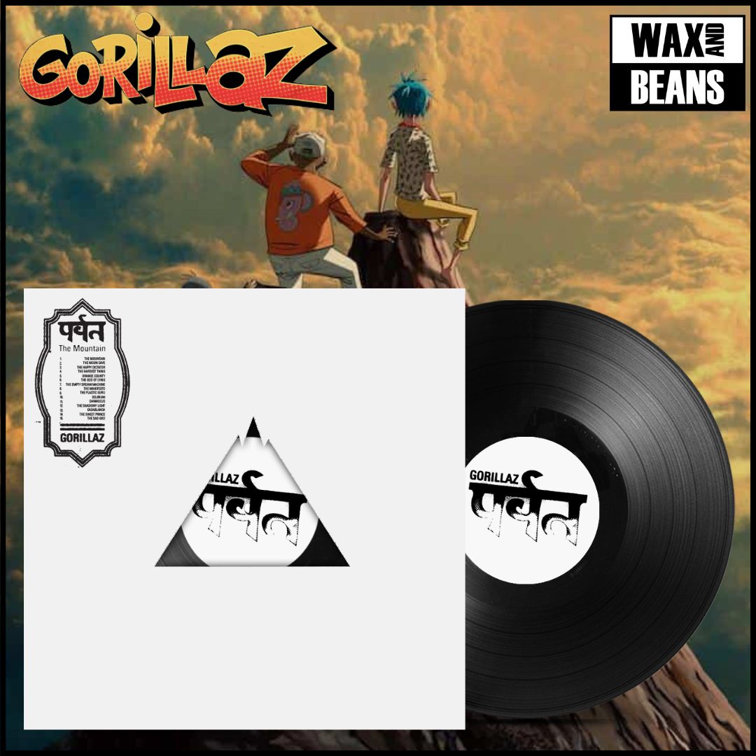 洋楽 GORILLAZ THE MOUNTAIN (THE WHITE LABEL) Gorillaz - The Mountain (2LP White Label) – Wax and Beans