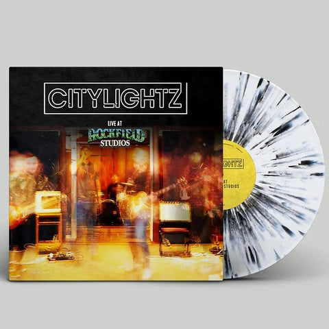 Citylightz - Live At Rockfield Studios (Black & White Splatter Vinyl) (Signed)