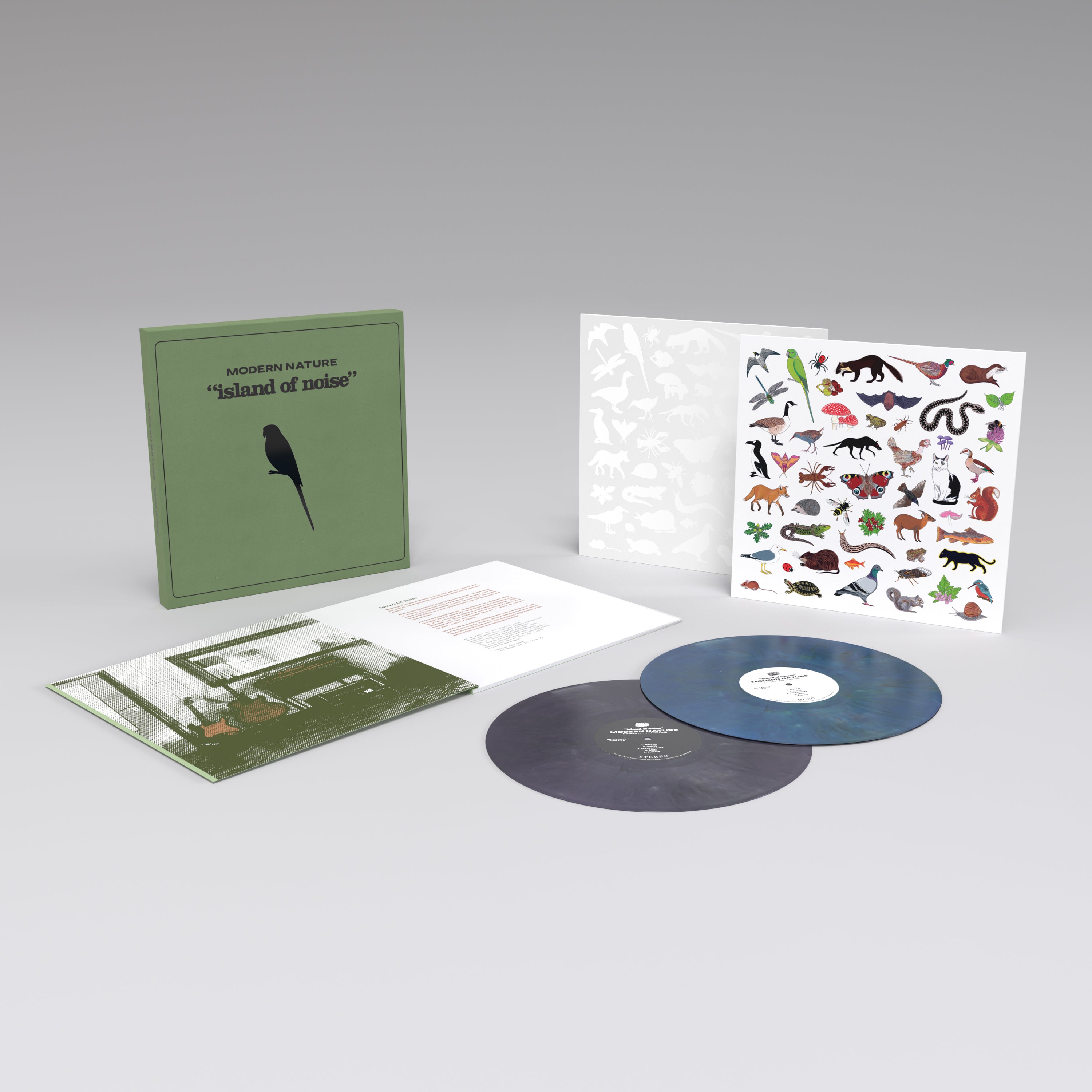 Modern Nature Island of Noise (2LP Limited Edition Boxset) Wax and