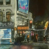 Lee Crocker - 'Big Hands' Limited Edition Signed High Quality Print - (Approx A2 size)