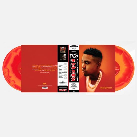 Nas - King's Disease II (2LP Red & Orange Vinyl)