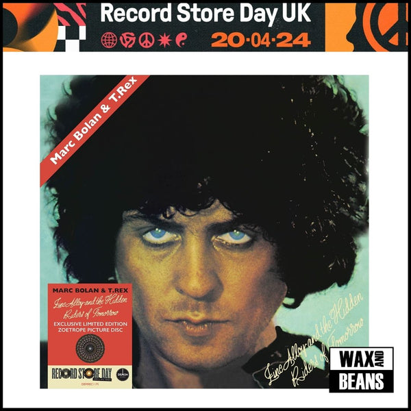 Marc Bolan & T. Rex - Zinc Alloy (50th Anniversary) (Zoetrope Vinyl) (RSD24)
