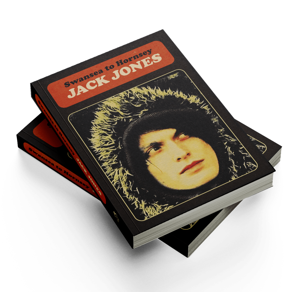 Jack Jones (Trampolene) - Swansea To Hornsey (Signed Book)