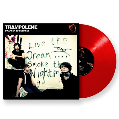 Trampolene - Swansea To Hornsey (Anniversary Edition) (SIGNED Dragon Red Vinyl)