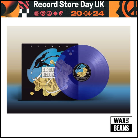 Be Bop Deluxe - Futurama (Stephen Tayler mix) (Blue Vinyl) (RSD24) SLIGHT BLOW OUT TO SLEEVE AT TOP CENTRE