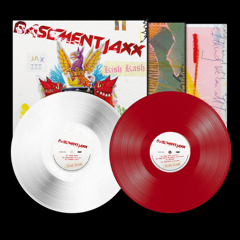 Basement Jaxx - Kish Kash (2LP Red & White Vinyl)