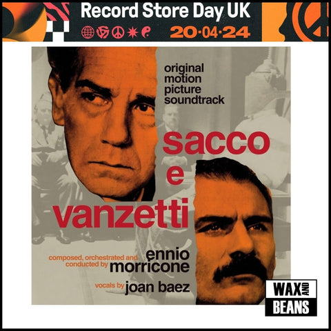 OST - Ennio Morricone (feat Joan Baez) - Sacco e Vanzetti (Clear Vinyl) (RSD24)