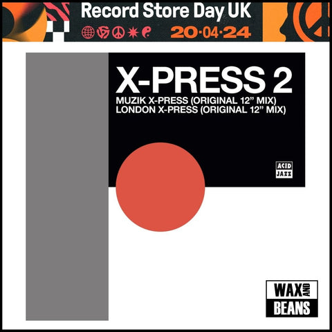 X-Press 2 - Muzik X-Press / London X-Press (12" Green Vinyl) (RSD24)