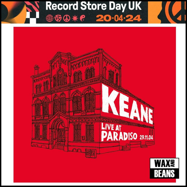Keane - Live at Paradiso, Amsterdam (29/11/2004)  (2LP Transparent Red & White Vinyl) (RSD24)