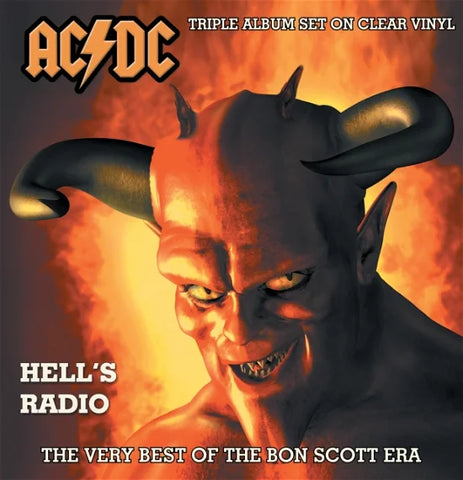 AC/DC - Hell's Radio: The Very Best of the Bon Scott Era (3LP Clear Vinyl)