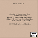 Humour - Learning Greek (Dinked Edition 344) (Sunburst transparent blue & silver vinyl) SIGNED