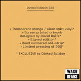 For Those I Love - Carving The Stone (Dinked Edition 358) (Transparent Orange & Clear Split Vinyl)