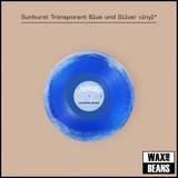 Humour - Learning Greek (Dinked Edition 344) (Sunburst transparent blue & silver vinyl) SIGNED