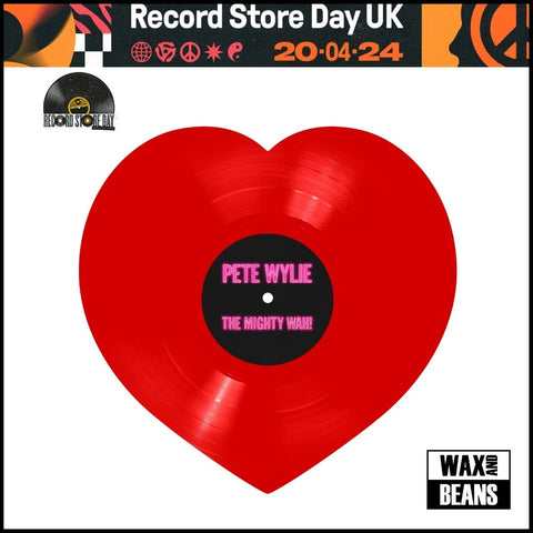 Pete Wylie & The Mighty WAH! - Heart as Big as Liverpool (Heart-Shaped 7"  Vinyl) (RSD24)