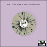 The Tubs - Cotton Crown (Dinked Edition 318) (Raw Cotton Black & White Splatter Vinyl + Signed Photo Print)