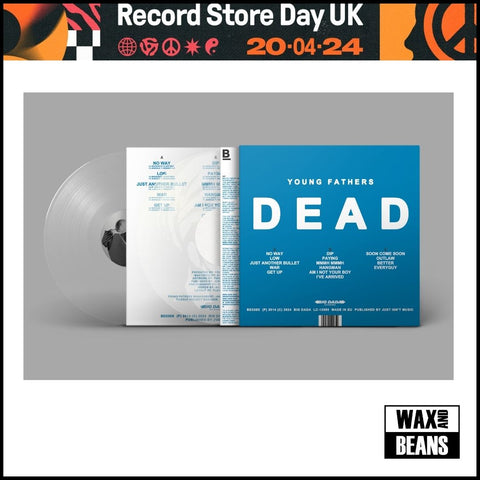 Young Fathers - DEAD (10th Anniversary Edition) (2LP Crystal Clear Vinyl) (RSD24)