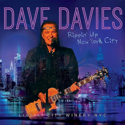 Dave Davies - Rippin' Up New York City - Live at City Winery NYC (2LP Blue Vinyl)