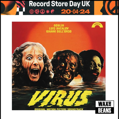 OST - Goblin & Gianni Dell'Orso - Virus (Coloured Vinyl) (RSD24)